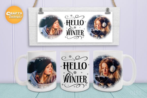 Download Christmas Custom Photo Mug Template - Custom Collection