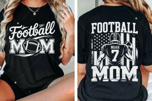 Download Custom American Football Mom SVG - Custom Collection