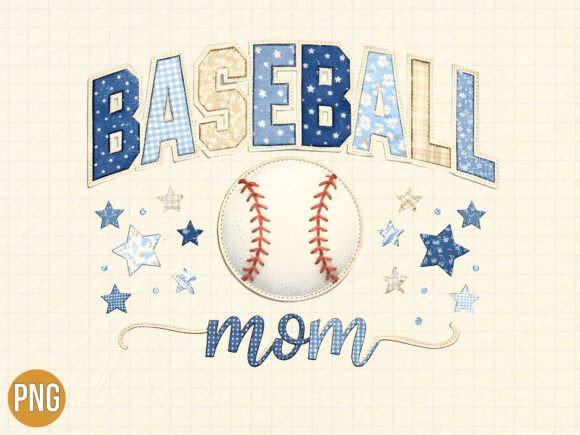Download Cute Baseball Mom Shirt Graphic PNG - Mom shirt Collection