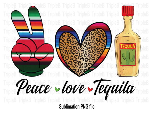 Download Cinco De Mayo Peace Love Tequila Sub - Premium Bundle